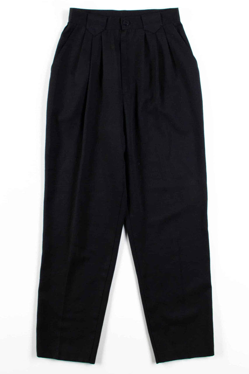 Black Pleated Pants (sz. 10) 2