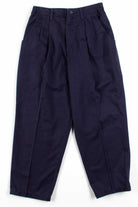 Navy Pleated Pants (sz. 6S)