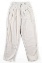 White Pleated Pants (sz. 4P)
