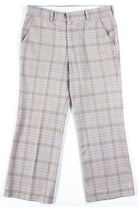 Tan Puppytooth Pants