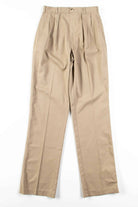 Tan Long Pleated Pants (sz. 10)