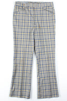 Blue & Gold Checkered Pants