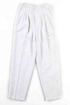 White Pleated Pants (sz. 6)
