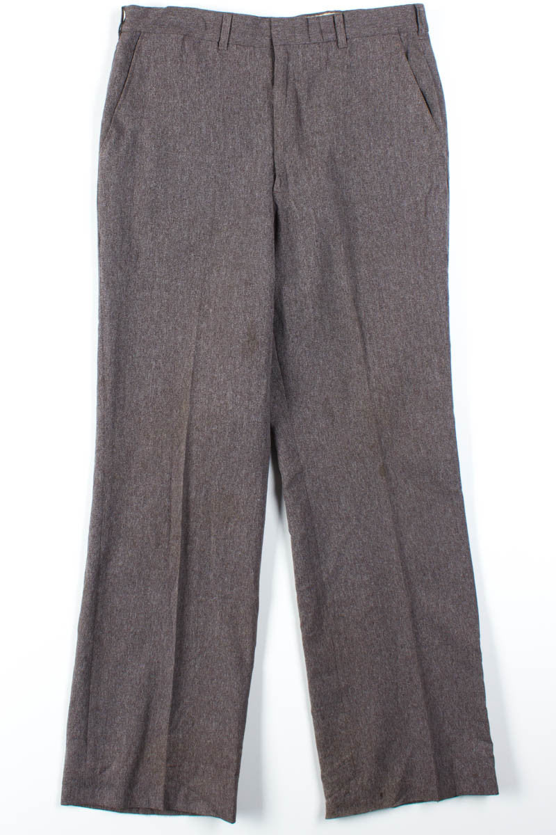 Burgundy Vintage Pants