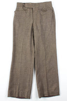 Tan Textured Vintage Pants