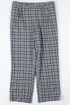 Black & White Plaid Pants