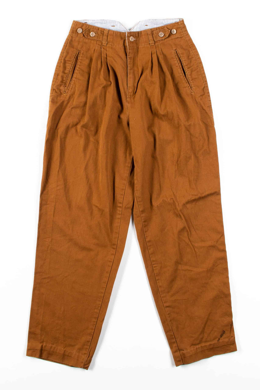 Brown Dockers High Waisted Pants (sz. 8)