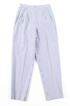 Blue Side Zip Seersucker Pants (sz. 4)