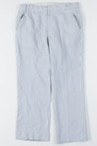 Blue & White Seersucker Vintage Pants