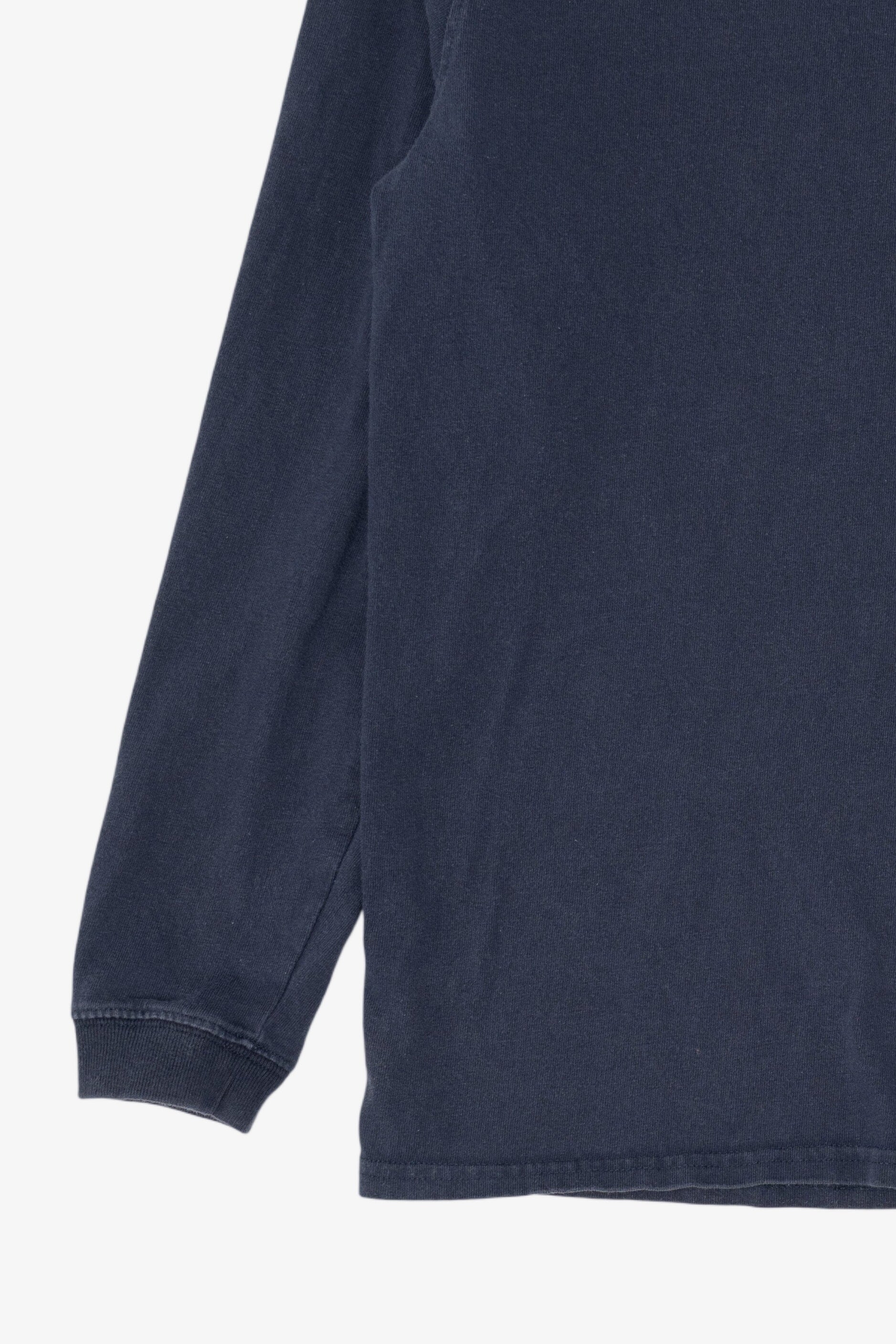Navy Blue Carhartt Long Sleeve Pocket T-Shirt (2010s)