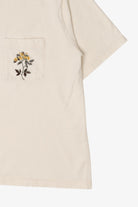 Vintage Embroidered Flower L.L. Bean Pocket T-Shirt (1990s)