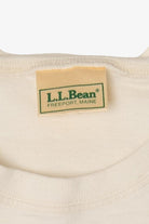 Vintage Embroidered Flower L.L. Bean Pocket T-Shirt (1990s)