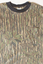 Vintage Single Stitch Realtree Camo Pocket T-Shirt (1990s)
