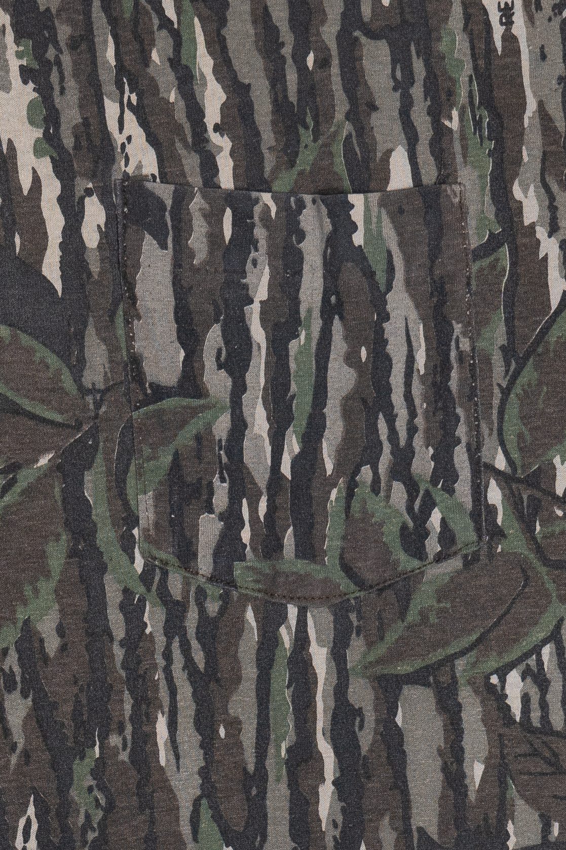 Vintage Blue Bill by Redhead Realtree Camo Pocket T-Shirt (1990s)