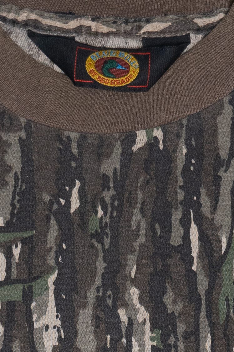 Vintage Blue Bill by Redhead Realtree Camo Pocket T-Shirt (1990s)