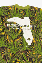 Vintage Green Camouflage "Florida Cracker Trading Company" T-Shirt (1990s)