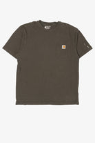 Army Green Carhartt Pocket T-Shirt (2020s)