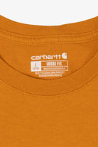 Orange Carhartt Pocket T-Shirt (2020s)