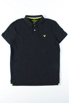 Charcoal & Neon Polo Shirt