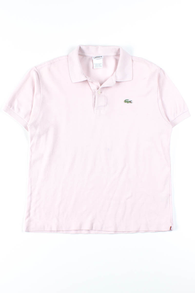 Pink Lacoste Polo Shirt