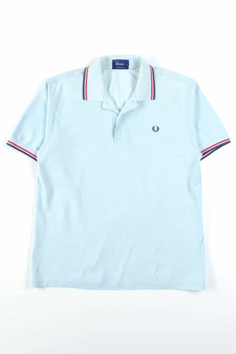Blue & Red Fred Perry Polo Shirt
