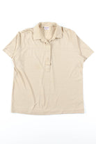 Tan Leon Levin Polo Shirt