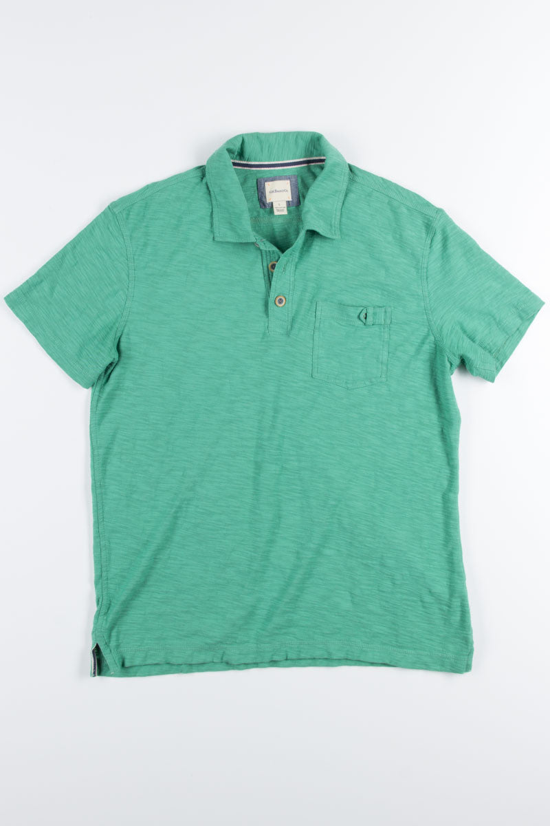 Heather Green Polo Shirt