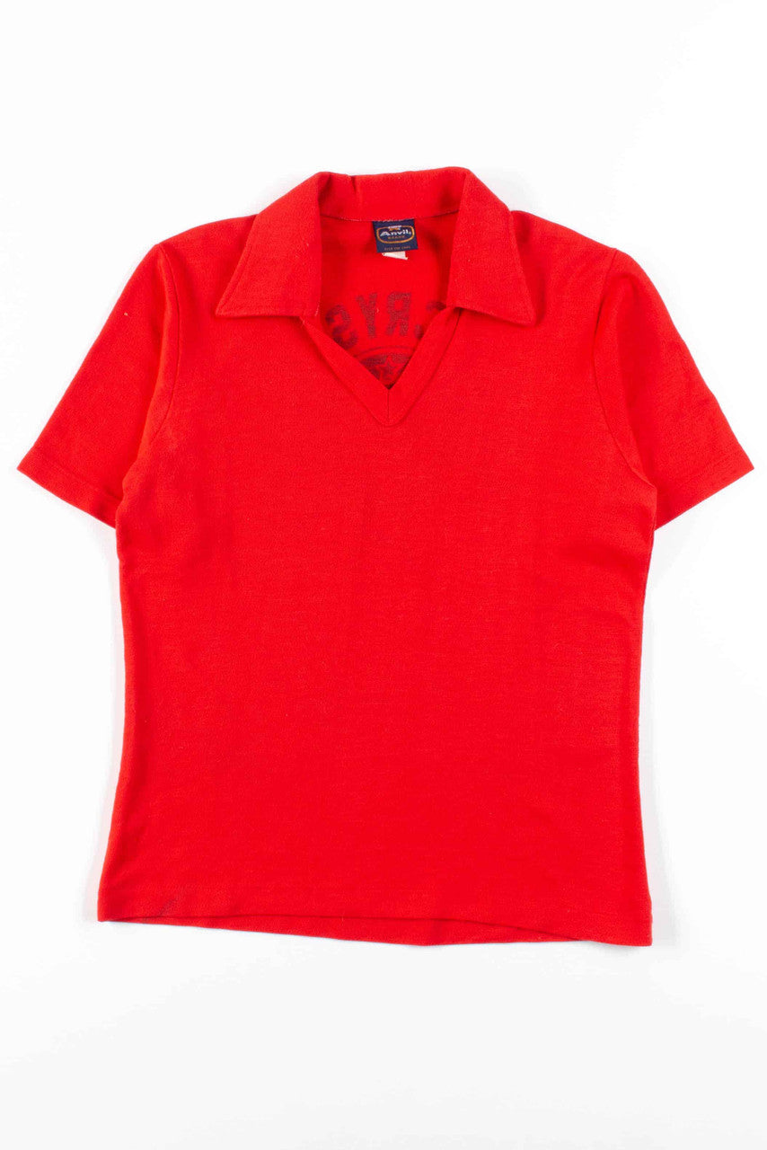 Festus-Crystal City V-Neck Polo Shirt