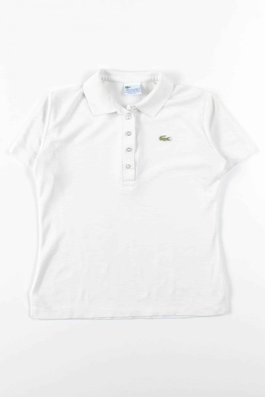 White Haymaker Lacoste Polo Shirt