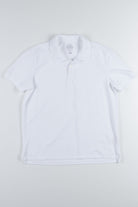 Solid White Polo
