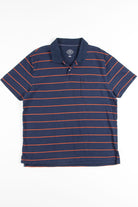Navy & Orange Polo Shirt