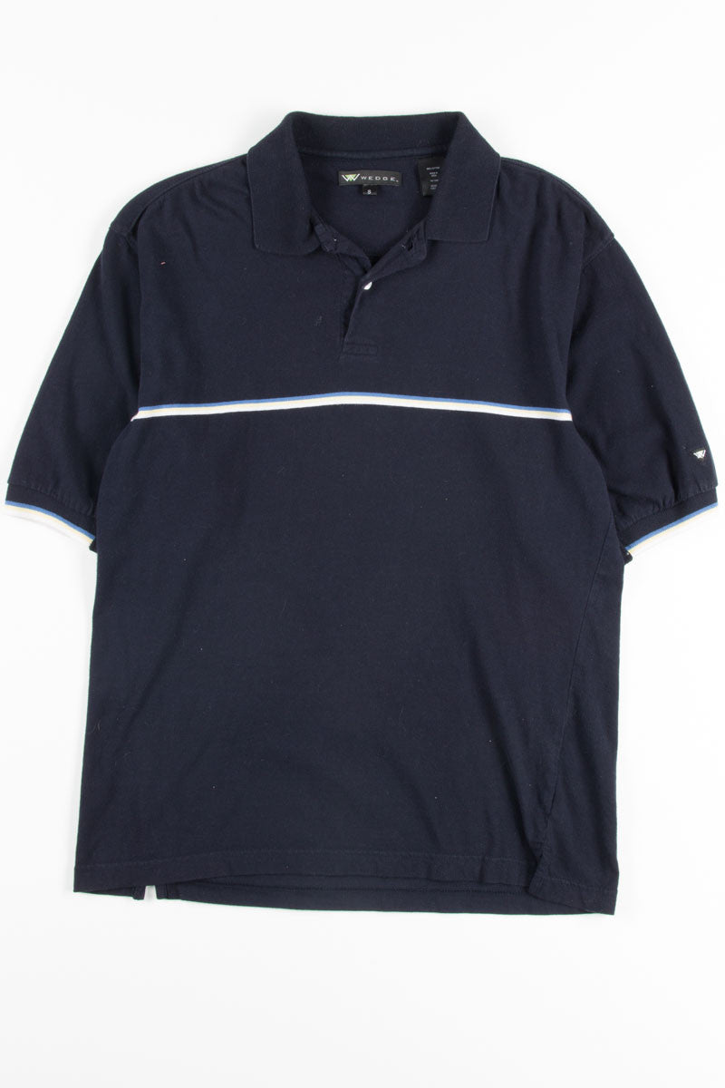 Navy Stripe Polo Shirt