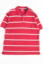 Red Striped Polo Shirt 1
