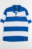 Blue & White Southpole Polo Shirt