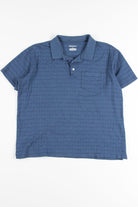 Blue Checked Polo Shirt