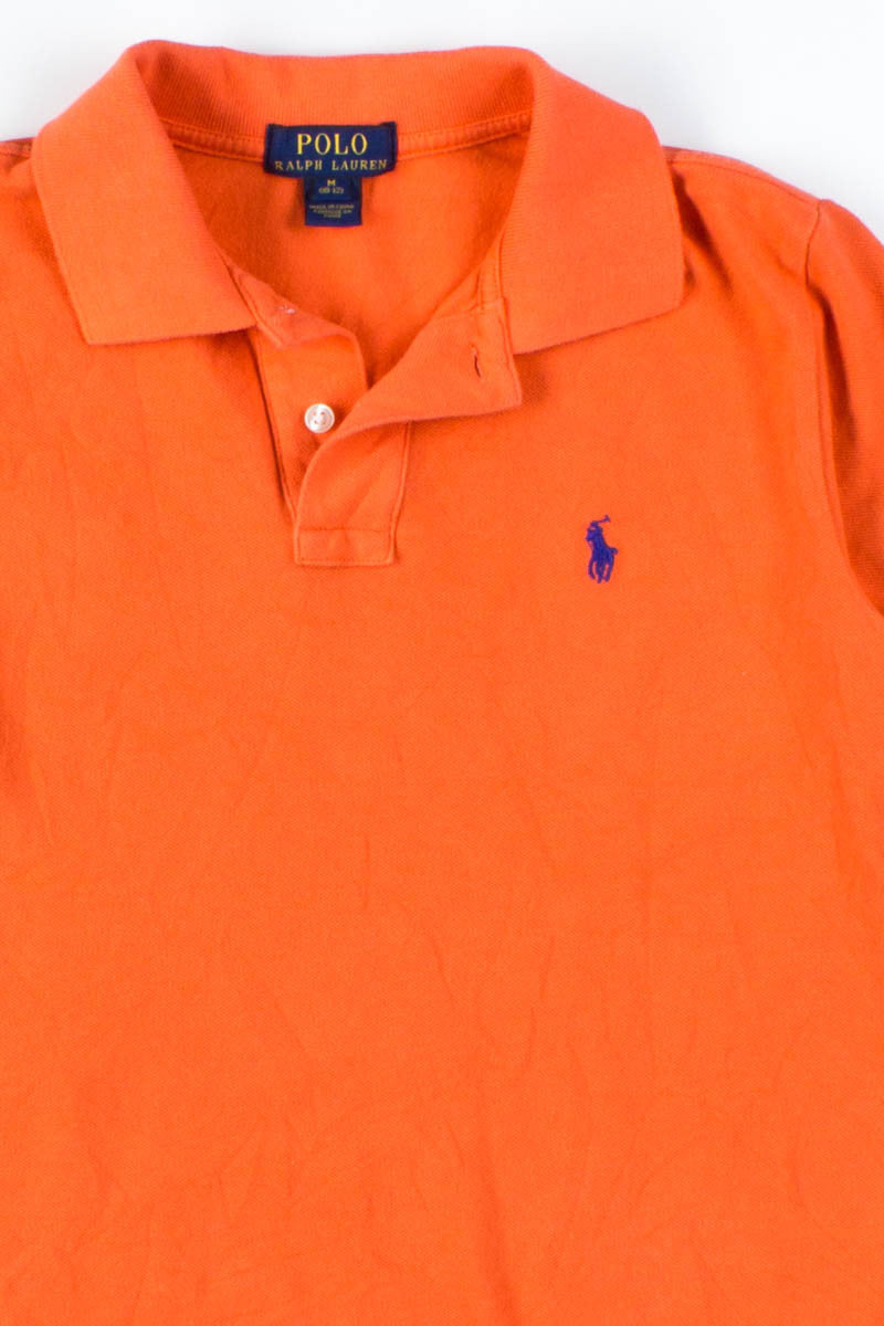 Orange Ralph Lauren Polo Shirt