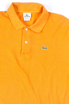 Orange Lacoste Polo Shirt