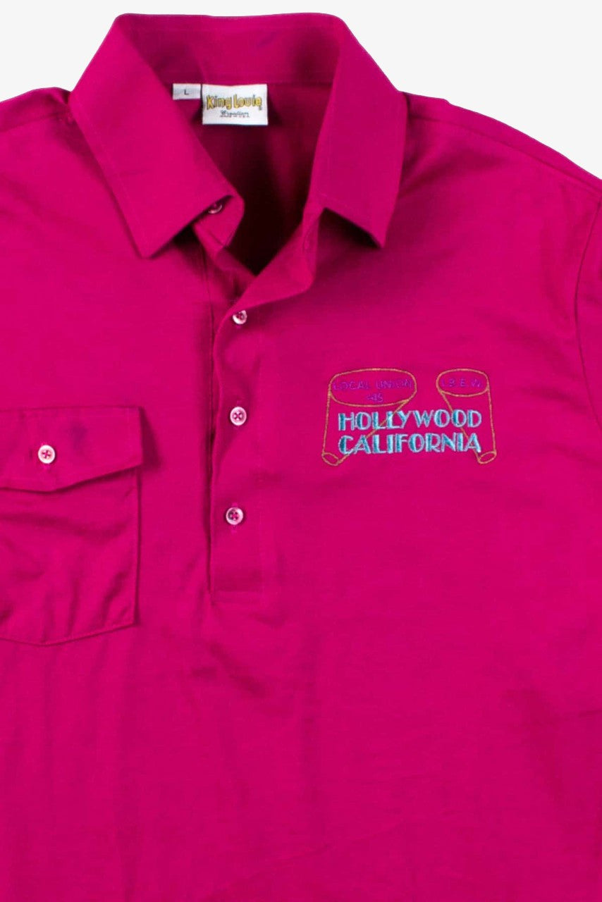 Vintage Hollywood California Polo Shirt
