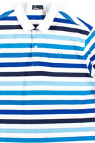 Blue Striped Fred Perry Polo Shirt
