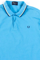 Blue & Navy Fred Perry Polo Shirt