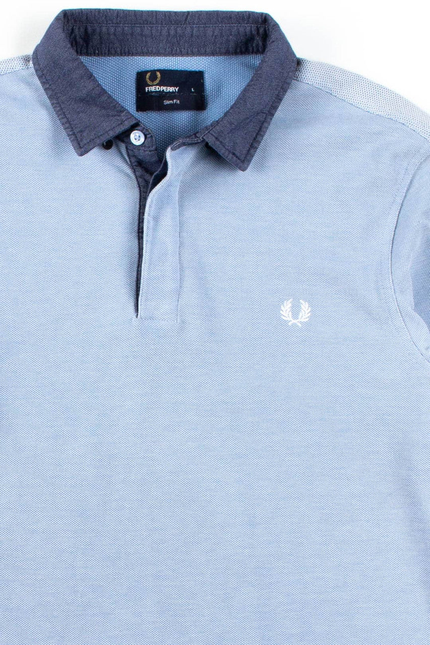 Light Blue Fred Perry Polo Shirt