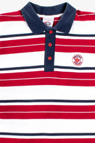 Boston Red Sox Striped Polo Shirt