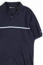 Navy Stripe Polo Shirt