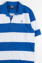 Blue & White Southpole Polo Shirt