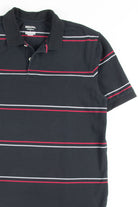 Black Striped Polo Shirt