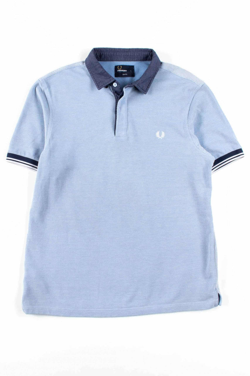 Light Blue Fred Perry Polo Shirt