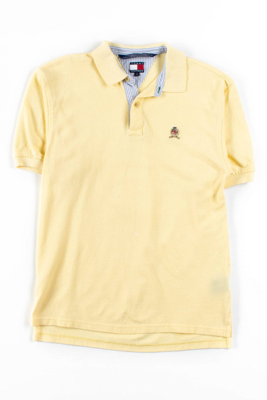 Light Yellow Tommy Hilfiger Polo Shirt