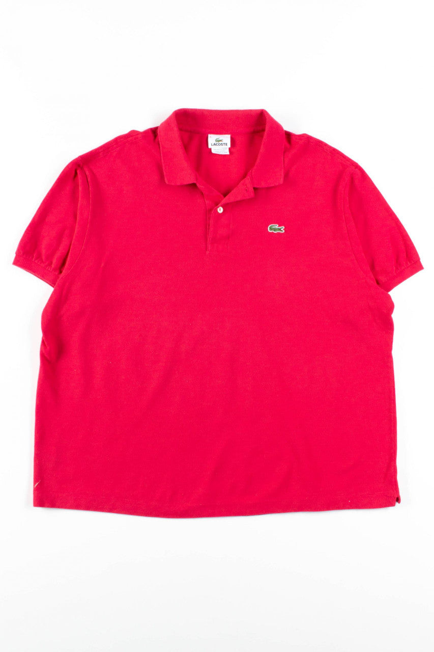 Magenta Lacoste Polo Shirt