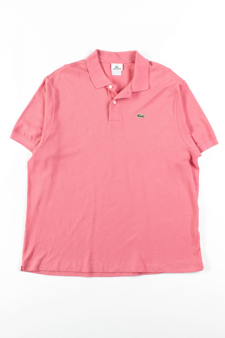 Pink Lacoste Polo Shirt 2