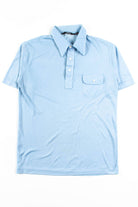 Light Blue Vintage Polo Shirt